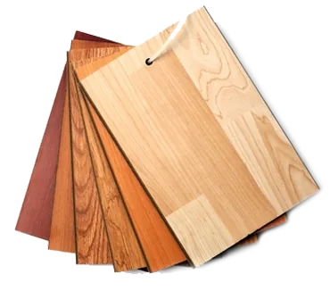 Flooring samples for comparing color and appearance